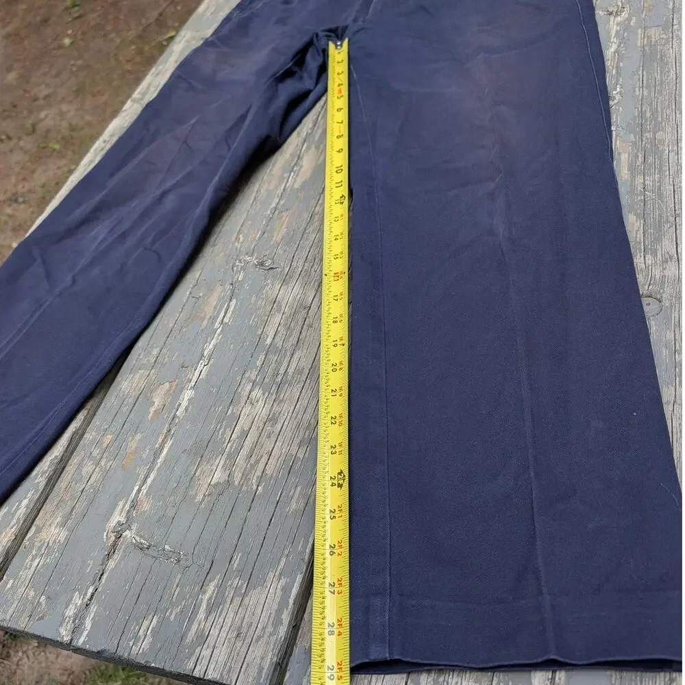 Vintage Patagonia Sun Faded Navy Canvas Pants Y2K Workwear Skater Mens 33x29